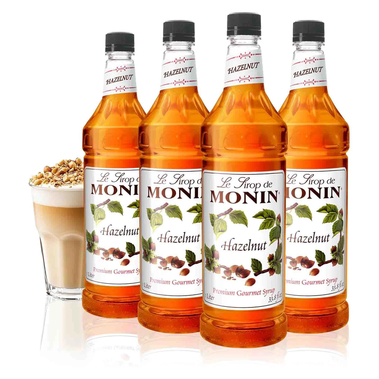 SYRUP HAZELNUT MONIN ( 4 X 1 LTR )