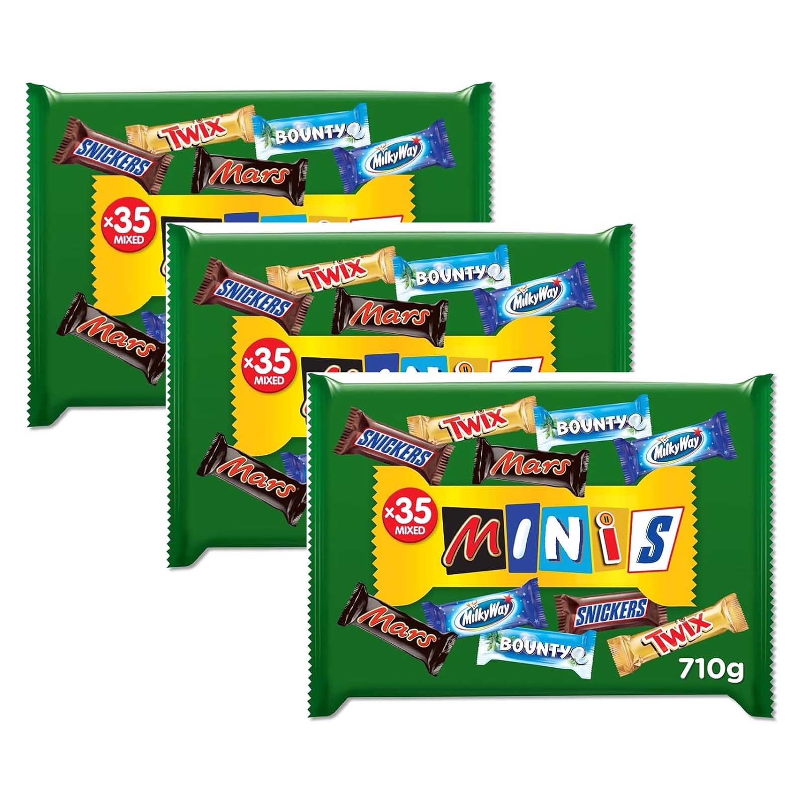 CHOCOLATE BEST OF MINIS MIXED MARS ( 3 X 710 GM )