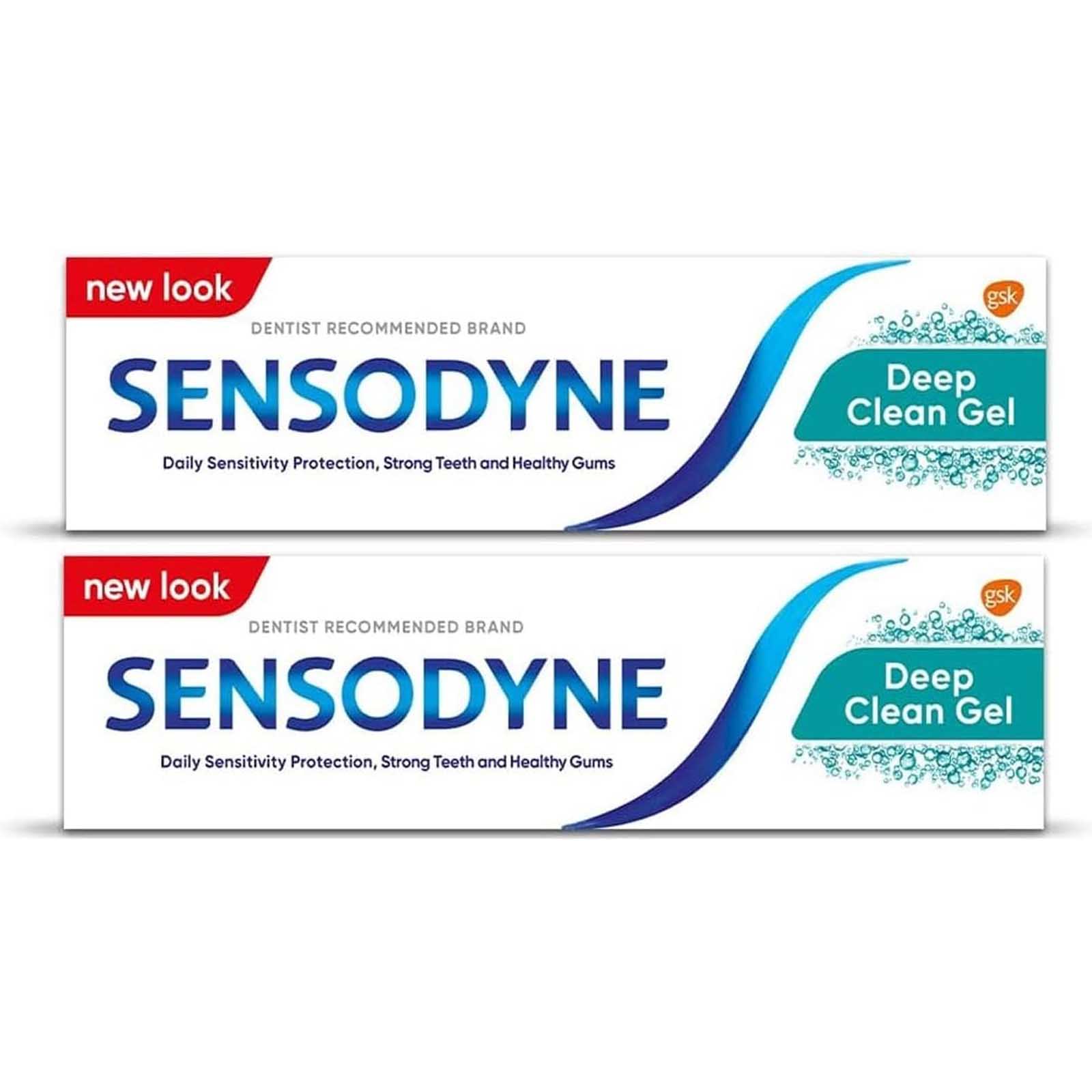 TOOTH PASTE DEEP CLEAN GEL SENSODYNE ( 2 X 75 ML )