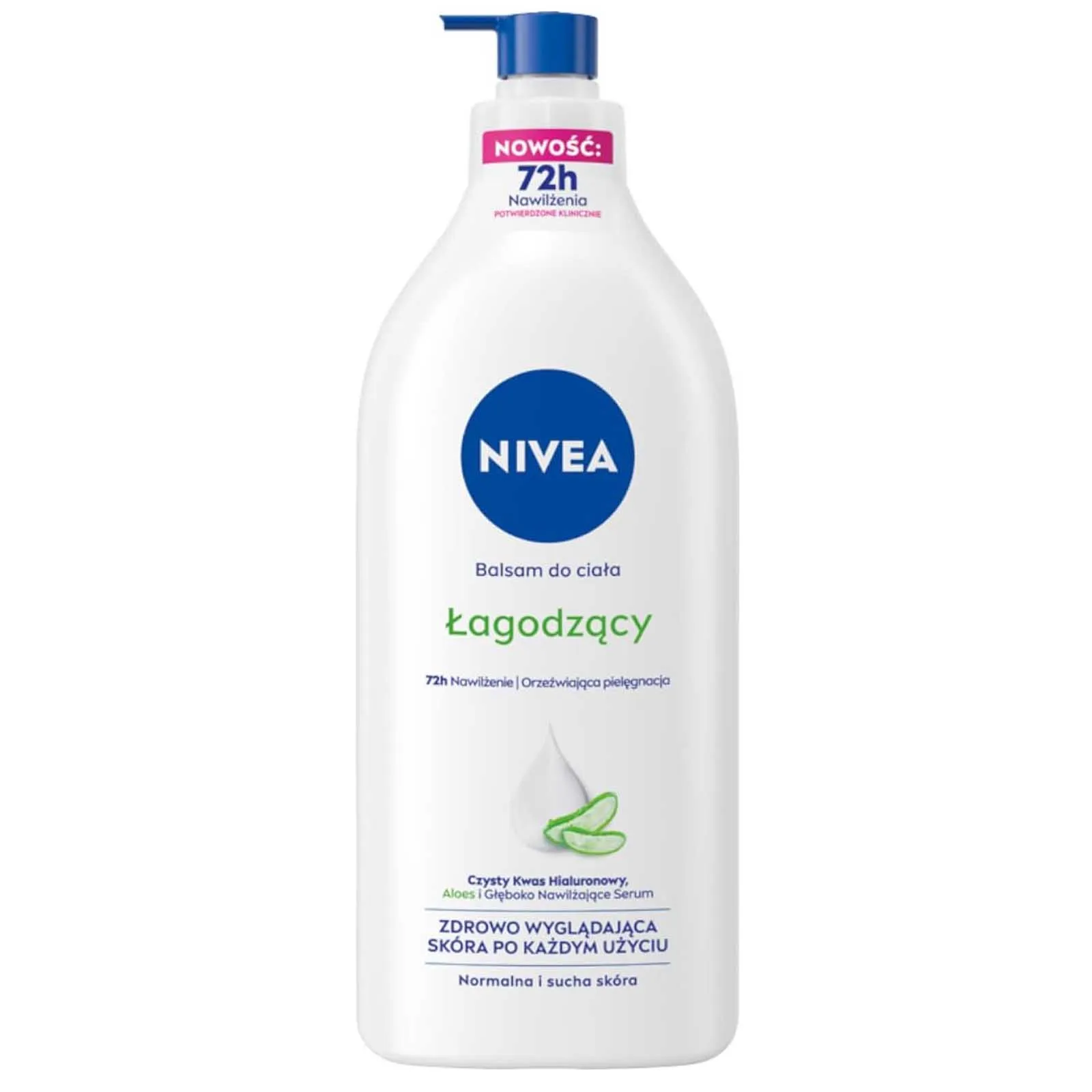 BODY LOTION ALOE & HYD NORMAL TO DRY SKIN NIVEA ( 625 ML )