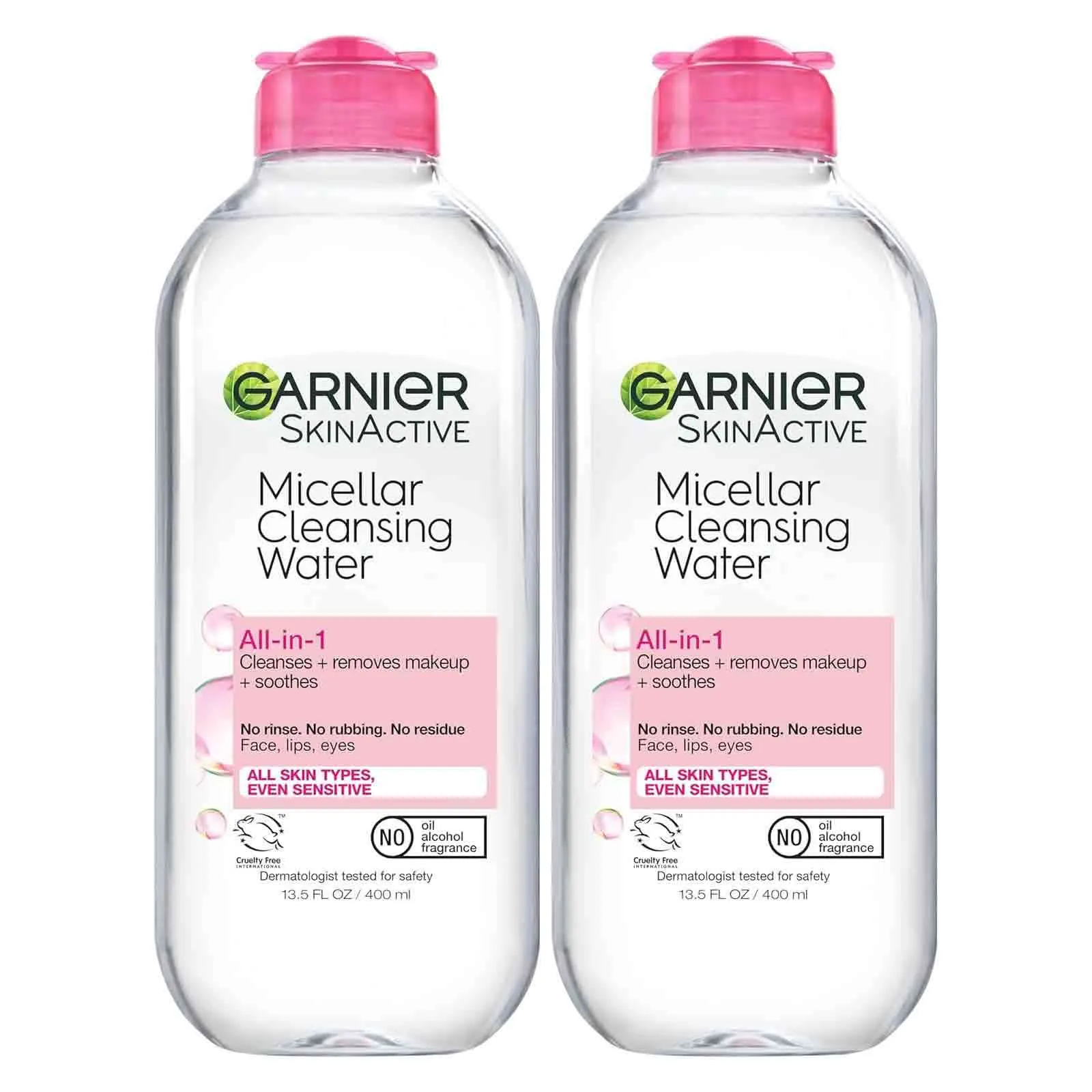 MAKEUP REMOVER MICELLAR CLEANSING WATER GARNIER ( 2 X 400 ML )