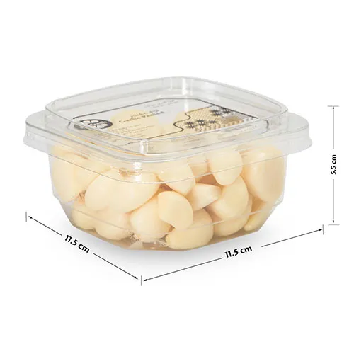 Fit Fresh Garlic Peeled 250 g (Freshly-Prepared, Sanitized, Ready-To-Cook, No Preservatives, No Additives)