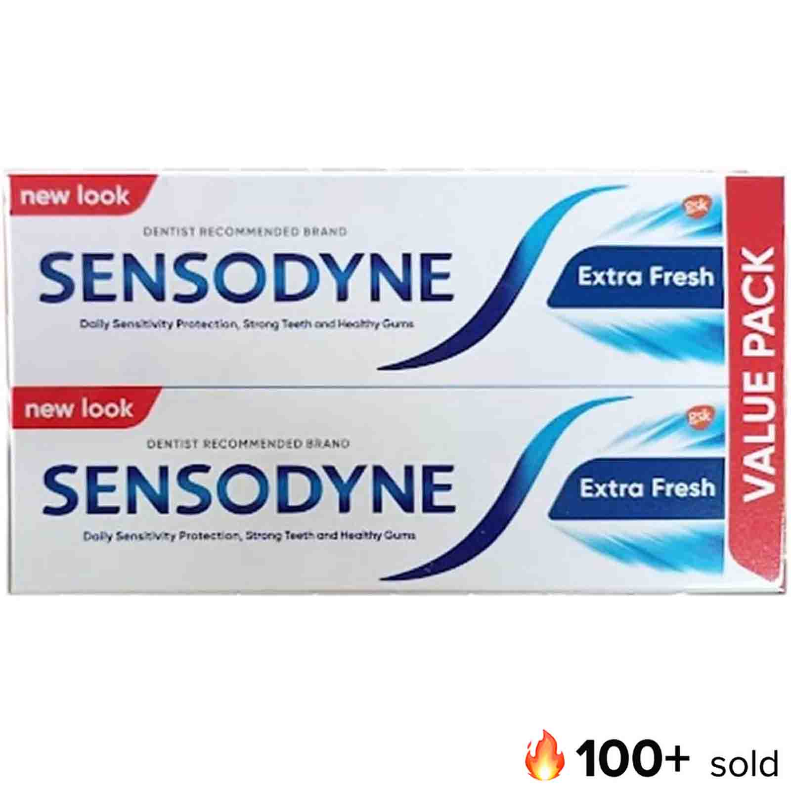 TOOTH PASTE EXTRA FRESH SENSODYNE ( 2 X 75 ML )