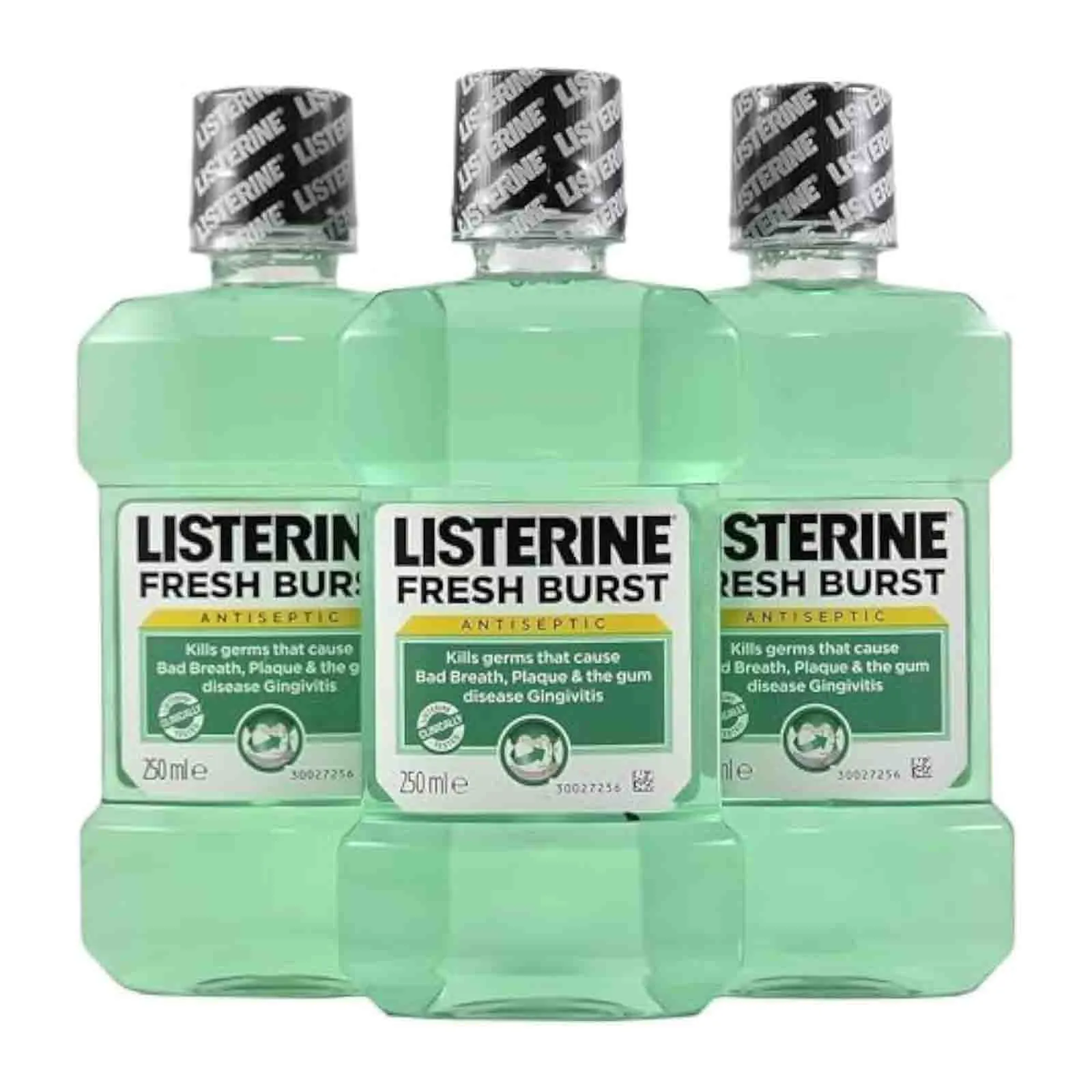 MOUTH WASH FRESH BURST LISTERINE ( 3 X 250 ML )