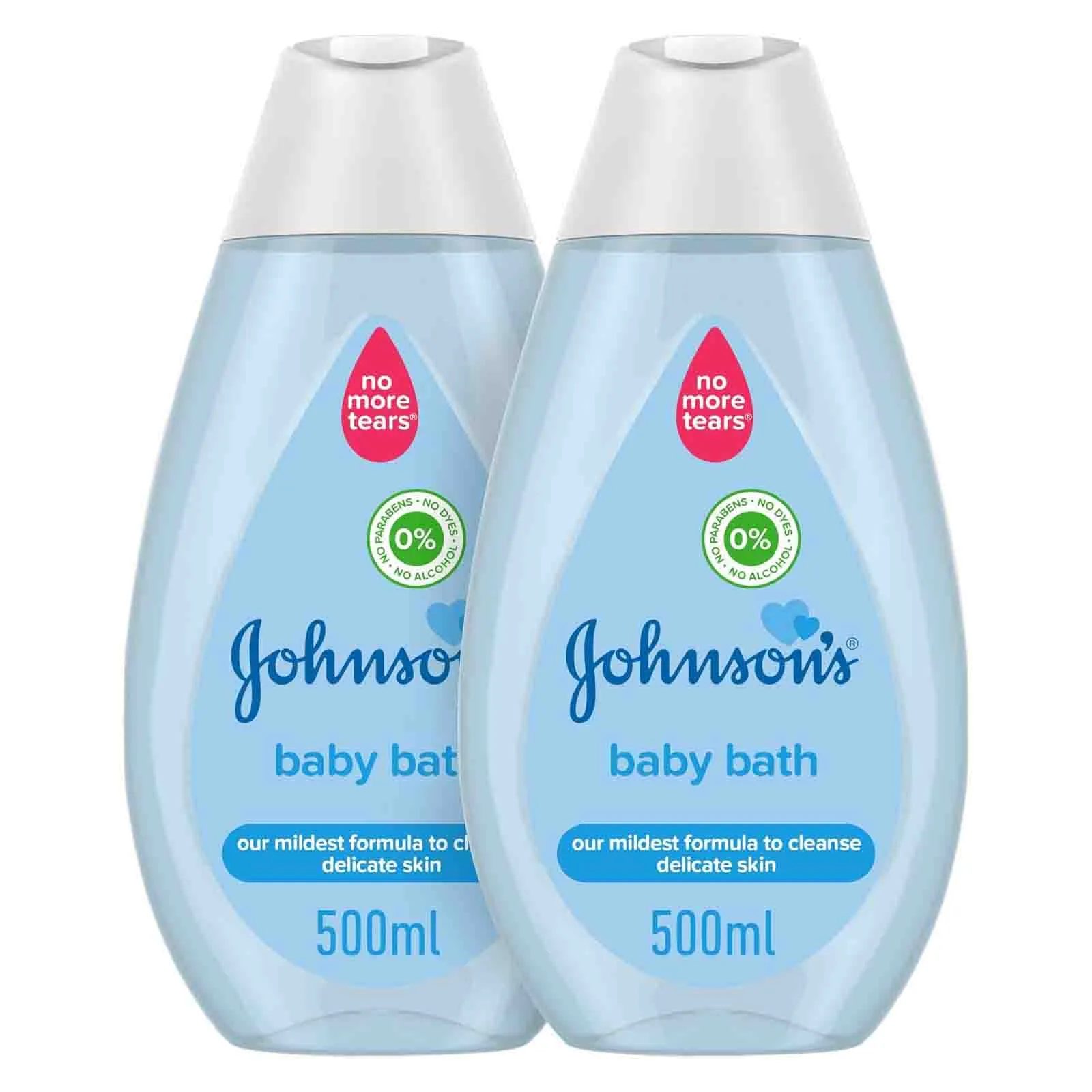 BABY BATH FOR CLEANSE DELICATE SKIN JOHNSONS ( 2 X 500 ML )