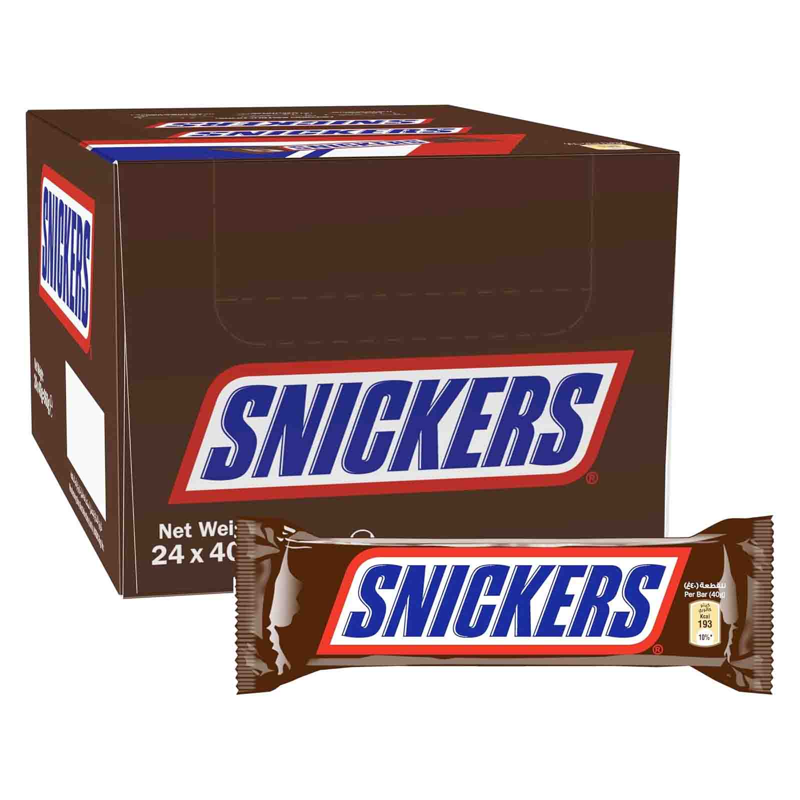 CHOCOLATE BAR SNICKERS ( 24 X 40 GM )