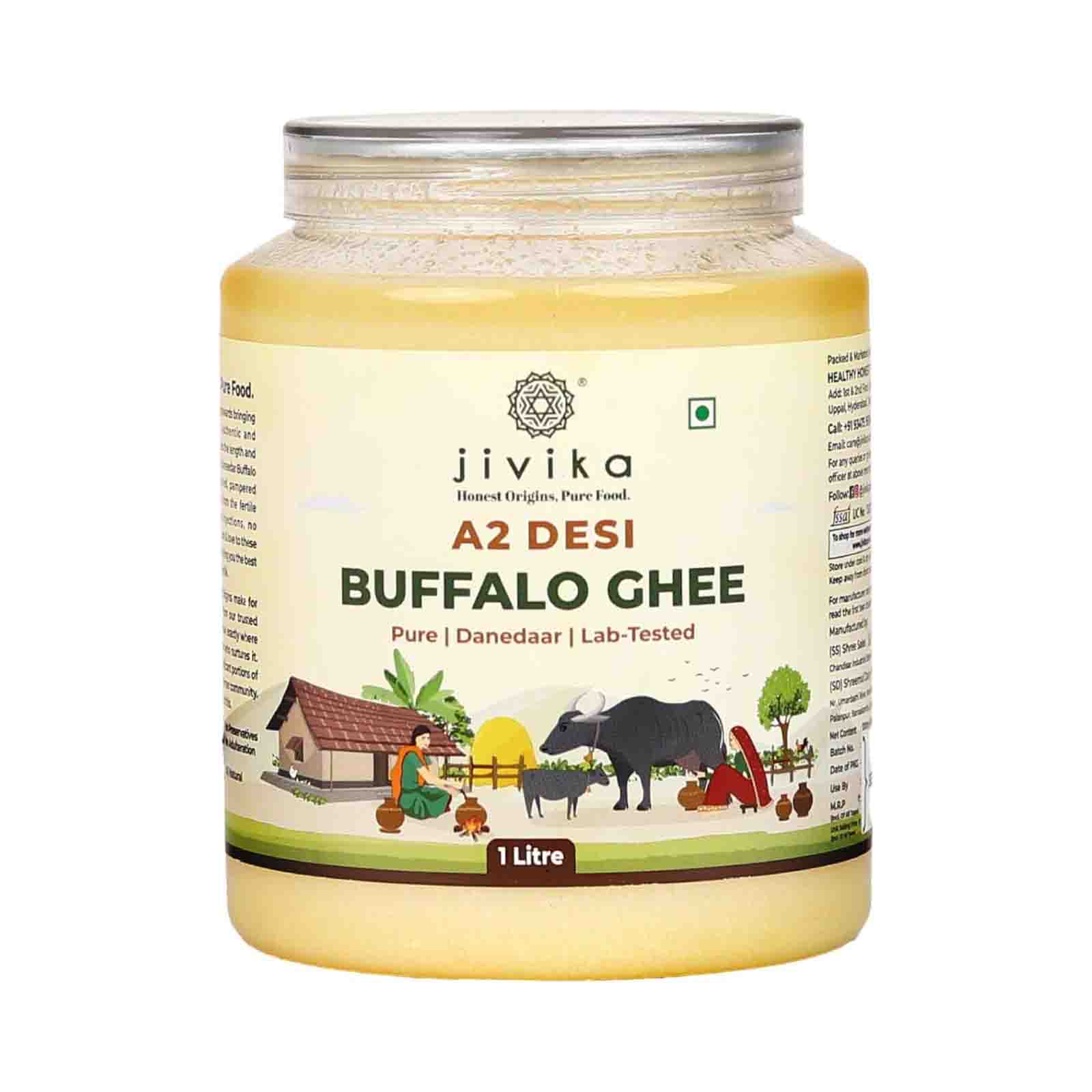 GHEE BUFFALO A2 DESI JIVIKA ( 1000 ML )
