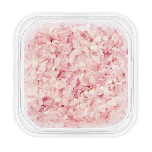 Fit Fresh Red Onion Chopped 250 g (Freshly-Prepared, Sanitized, Ready-To-Cook, No Preservatives, No Additives)