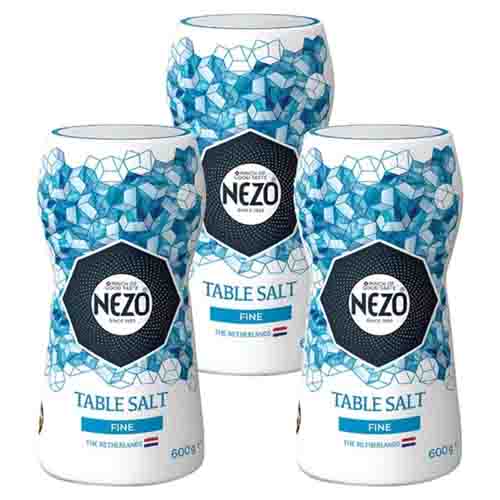 SALT FINE NEZO ( 3 X 600 GM )