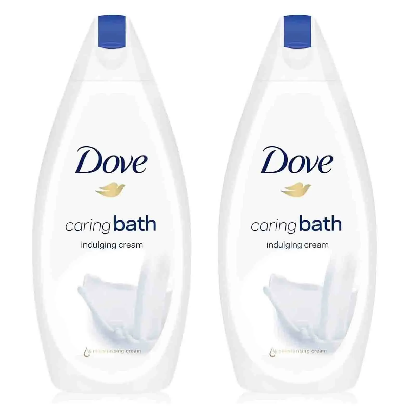 BODY WASH INDULGING CARING BATH SOFT AND SMOOTH DOVE ( 2 X 450 ML )