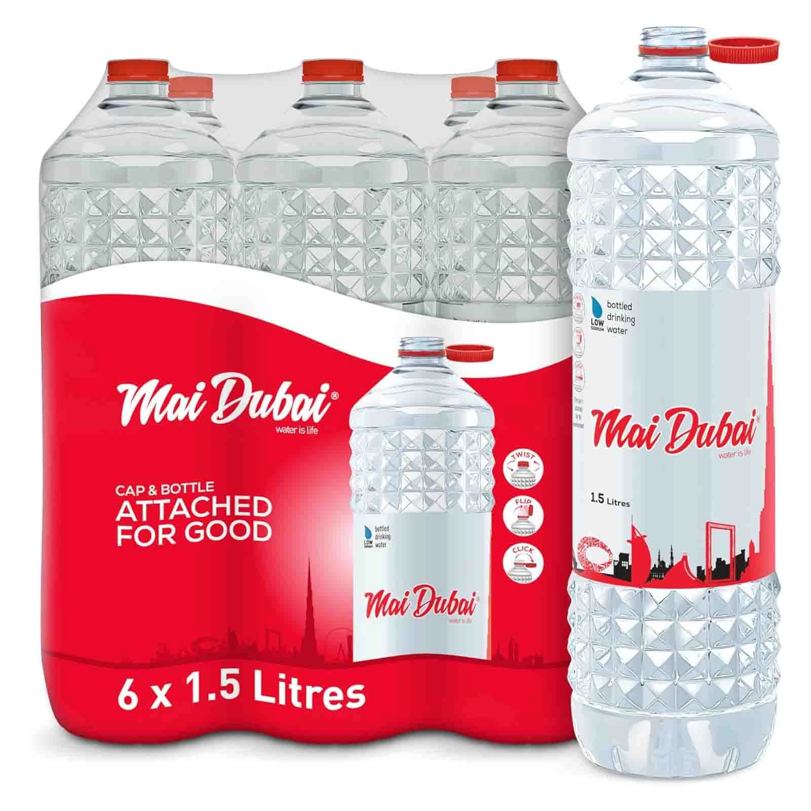 WATER DRINKING MAI DUBAI ( 6 X 1.5 LTR )