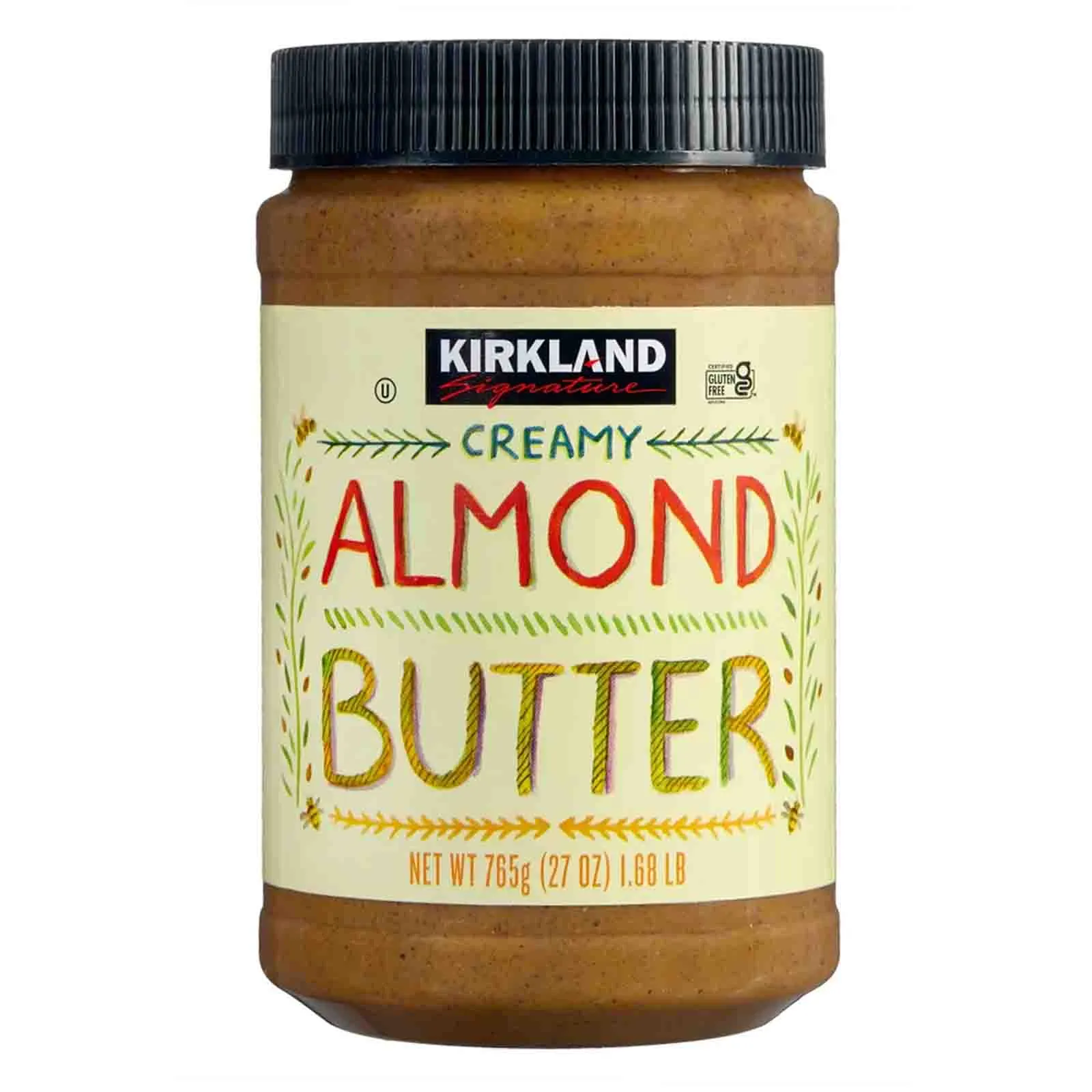 ALMOND BUTTER CREAMY KIRKLAND SIGNATURE ( 765 GM / 27 OZ )