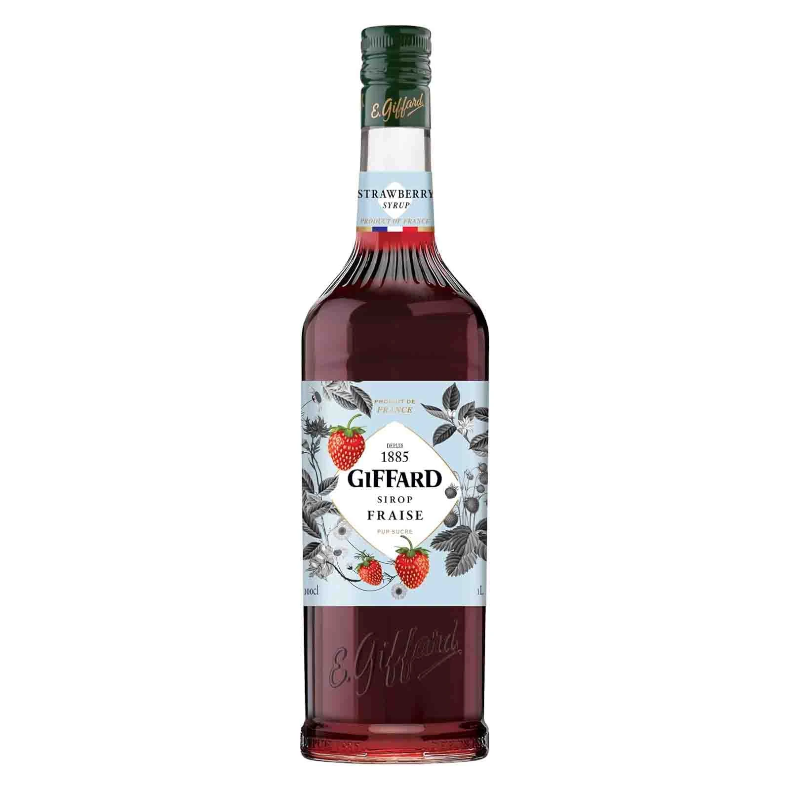 SYRUP STRAWBERRY GIFFARD ( 1 LTR )