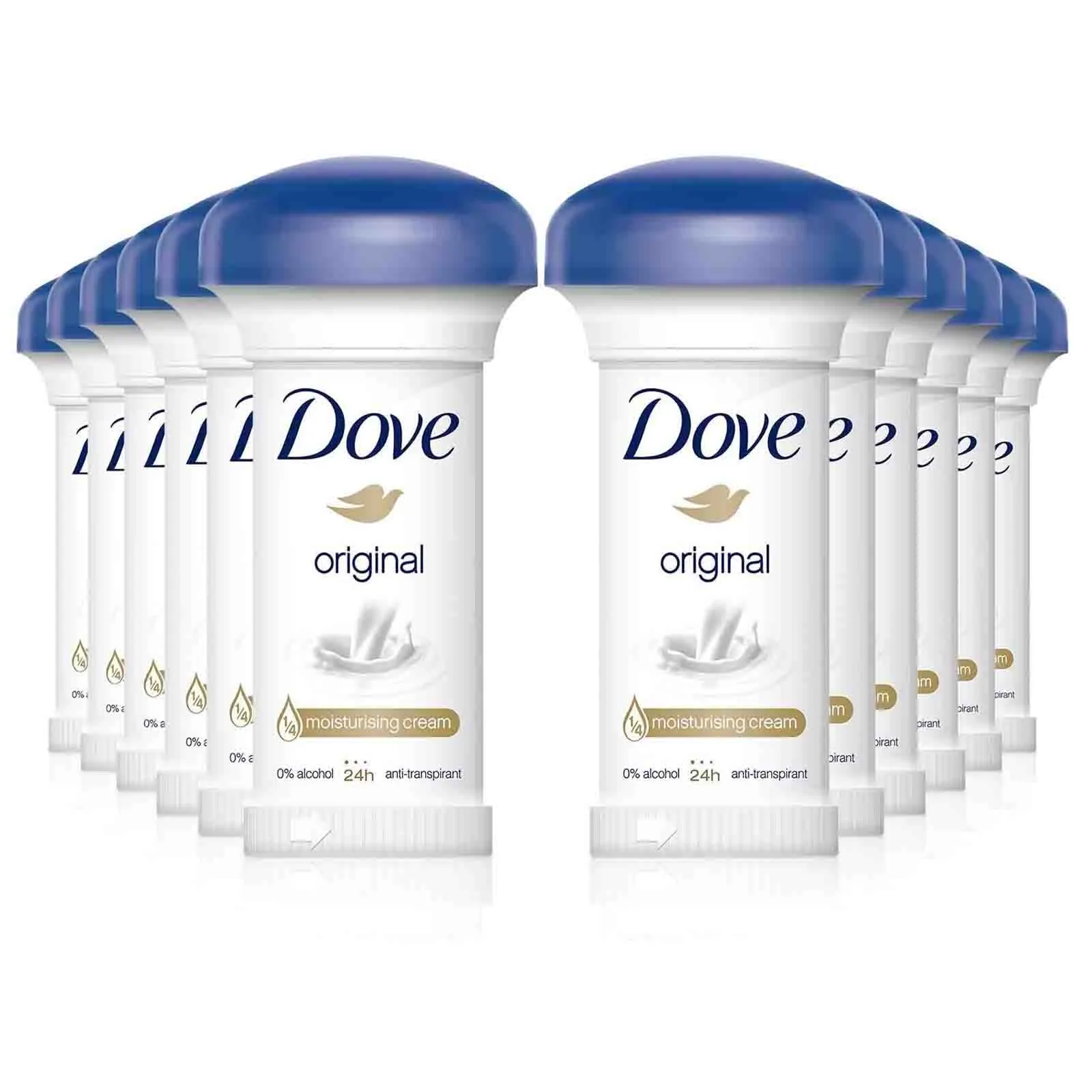 CREAM MOISTURISING ORIGINAL DOVE ( 12 X 50 ML )