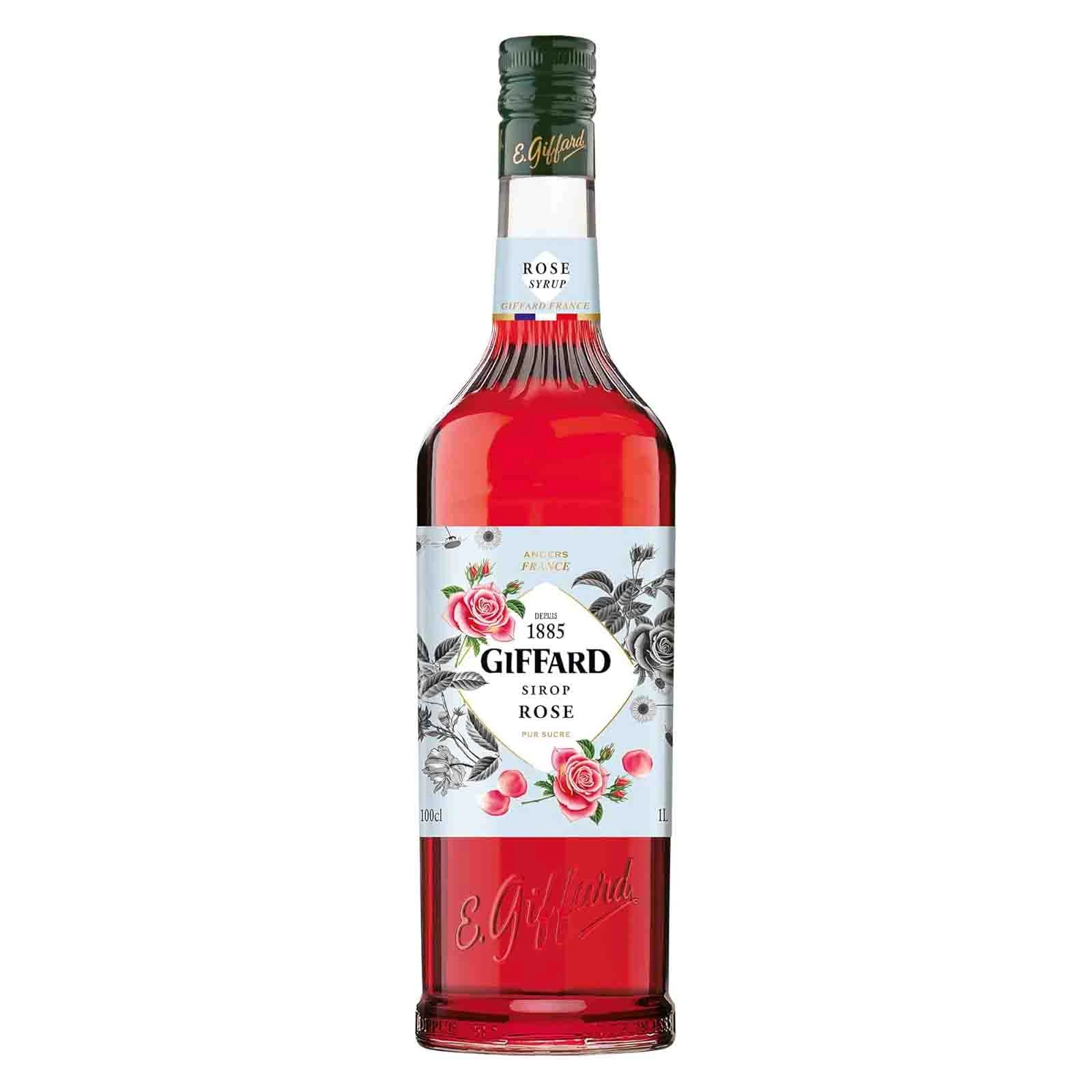 SYRUP ROSE GIFFARD ( 1 LTR )