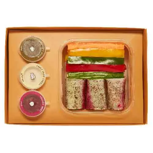 HEALTHY BOX WITH 3 DIPS ( 225 GM )