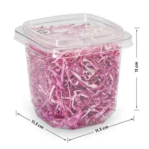 Fit Fresh Red Cabbage Shredded 175 g (Freshly-Prepared, Sanitized, Ready-To-Cook, No Preservatives, No Additives)