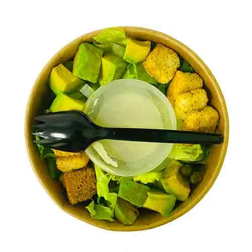 Fit Fresh Caesar Salad 135 g (Freshly-Prepared, Sanitized, Ready-To-Eat, No Preservatives, No Additives)
