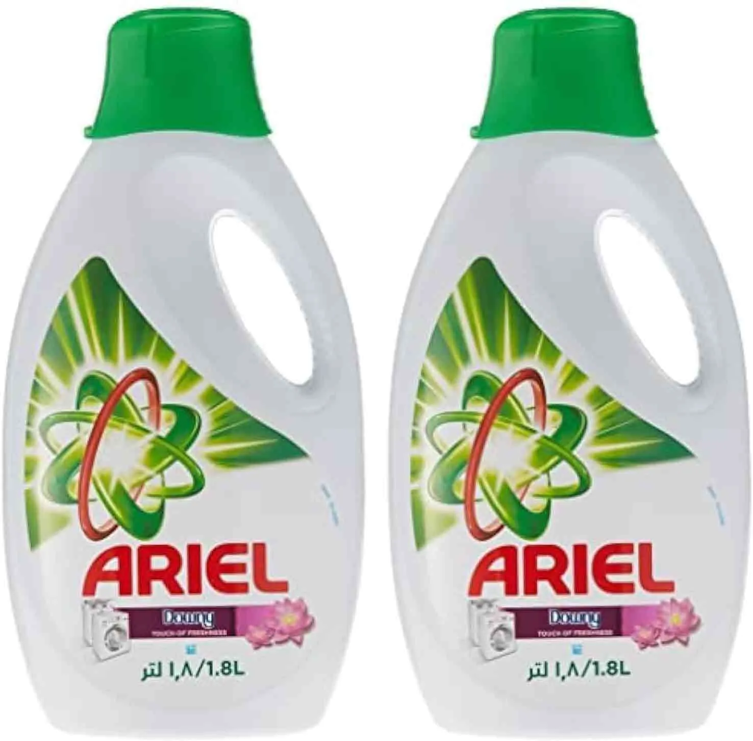 POWER GEL WITH TOUCH OF DOWNY ARIEL (2 X 1.8 LTR)