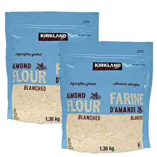 FLOUR ALMOND BLANCHED KIRKLAND ( 2 X 1.36 KG ) 