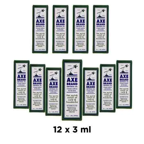 AXE OIL ( 12 X 3 ML )