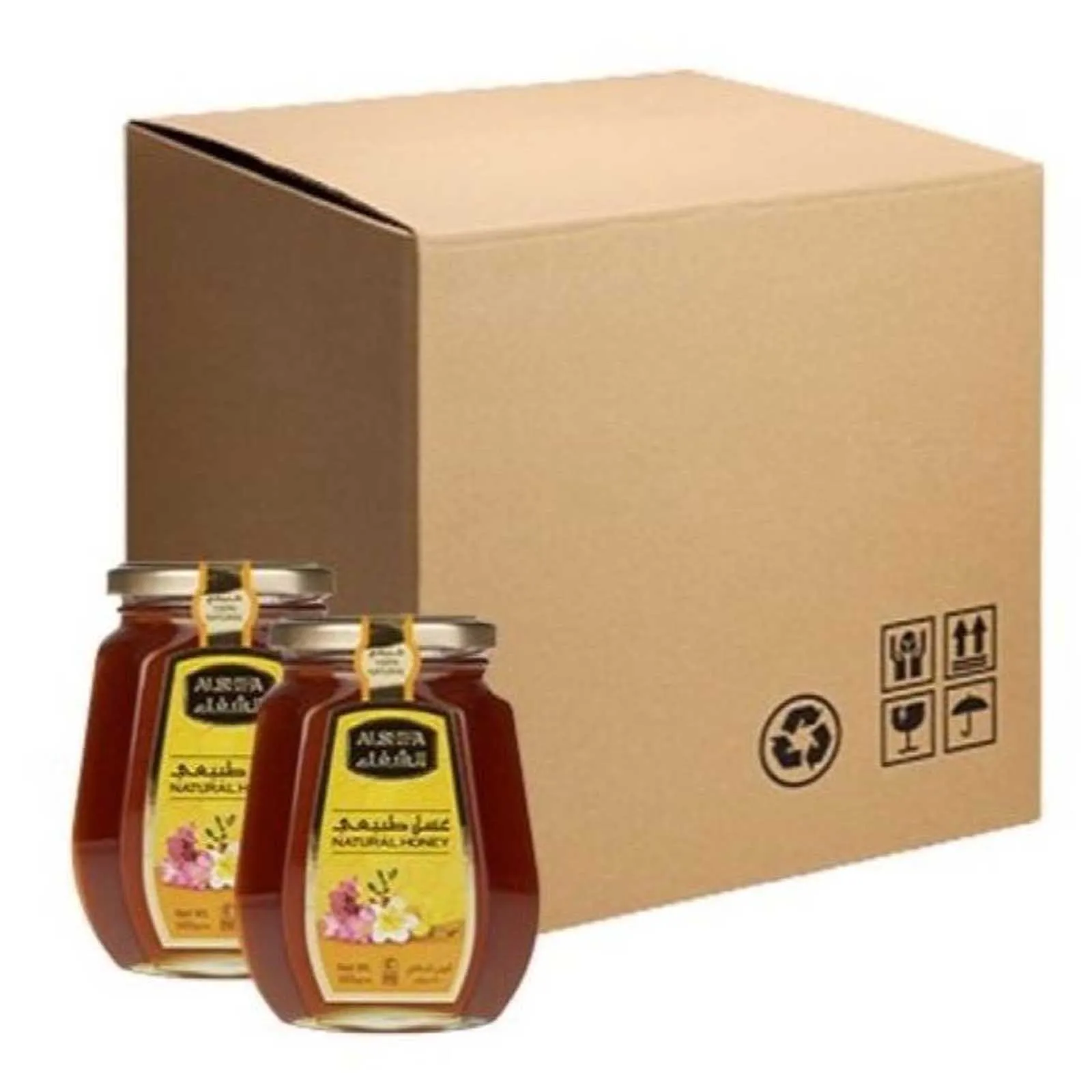 HONEY NATURAL ALSHIFA ( 12 X 500 gm )