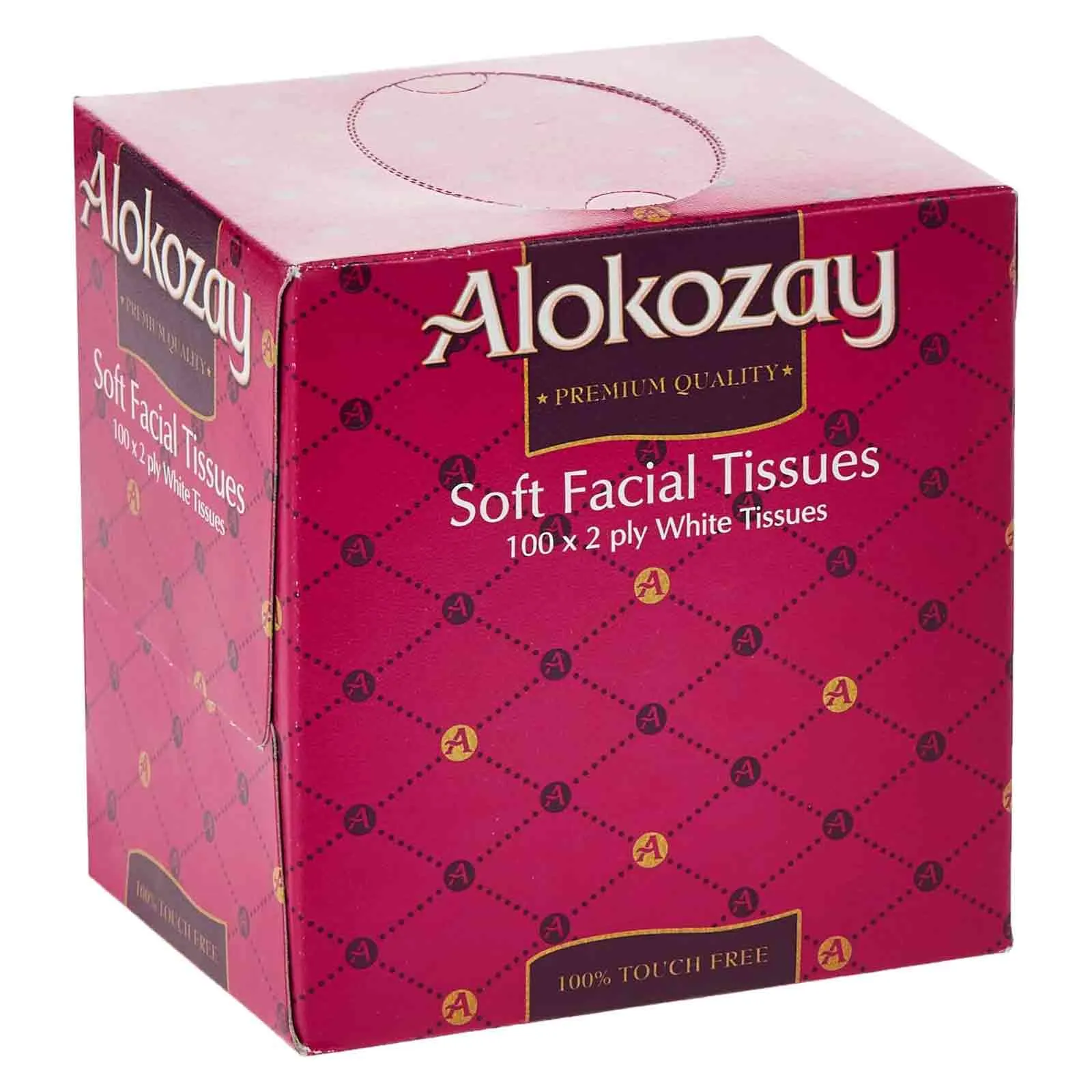TISSUE SOFT FACIAL SQUARE 100 X 2 PLY ALOKOZAY ( PC )