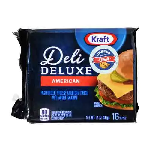 CHEESE SLICE AMERICAN DELUXE KRAFT ( 340 gm )