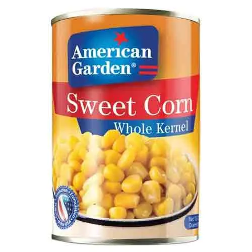 SWEET CORN WHOLE KERNEL AMERICAN GARDEN ( 425 GM )