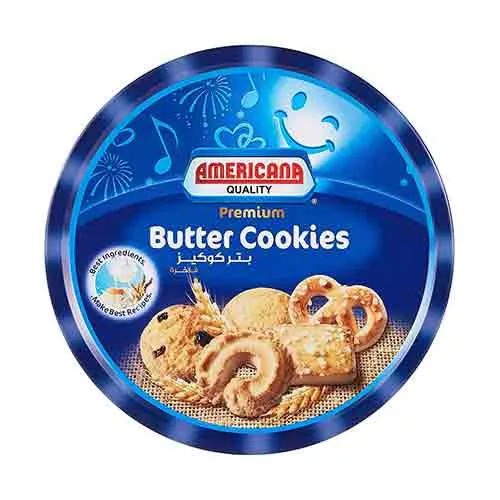 COOKIES BUTTER TIN BLUE AMERICANA (454 GM)
