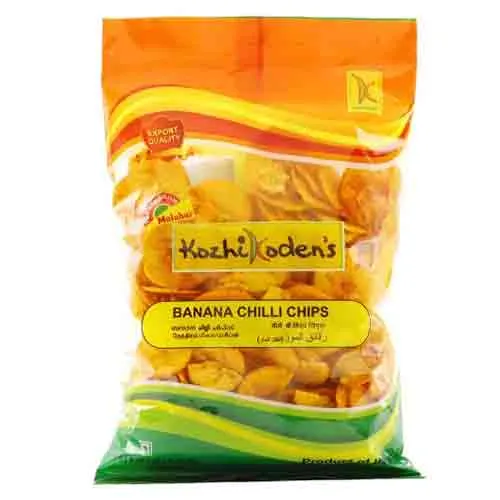 BANANA CHILLI CHIPS KOZHIKODEN ( 150 GM )
