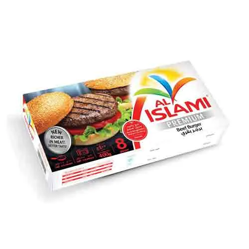 BEEF BURGER PREMIUM AL ISLAMI ( 400 gm )