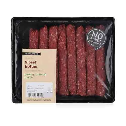 BEEF KOFTA KABABS SPINNEYS FOOD (PKT)