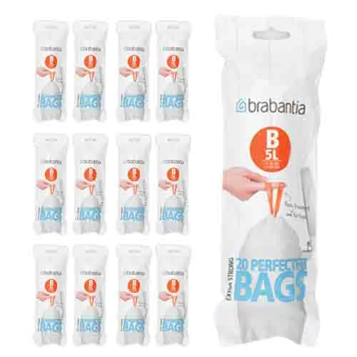 BIN LINER PERFECT FIT B 5L BRABANTIA ( 12 X 20 PCS )