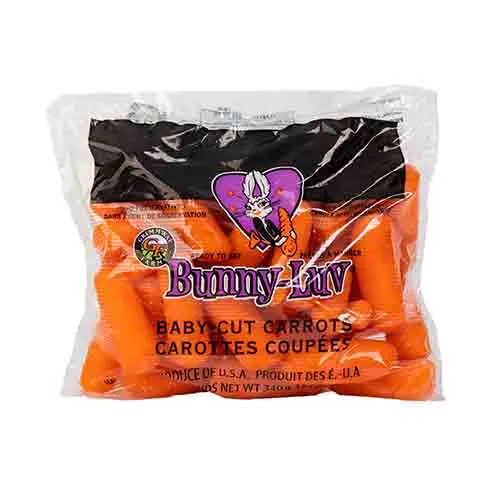 BABY CARROT PEELED - USA - PKT ( 340 GM )