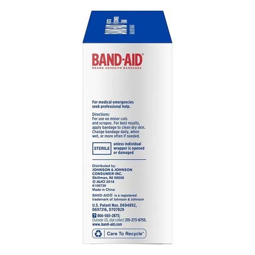 Flexible Fabric Band Aid 100 Pcs