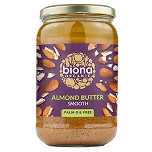 ALMOND BUTTER SMOOTH ORGANIC BIONA ( 350 gm )