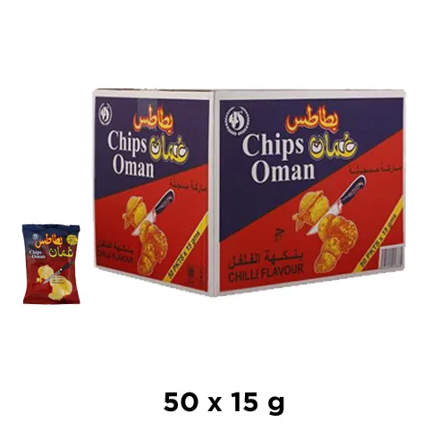 CHIPS OMAN ( 50 X 15 GM )