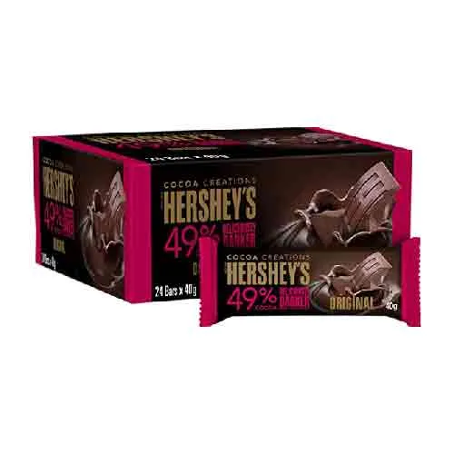 CHOCOLATE COCOA CREATIONS DARK HERSHEYS (24 X 40 GM)