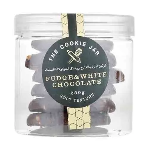 COOKIES FUDGE & WHITE CHOC ( 230 GM )