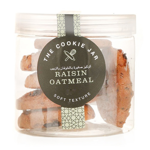 COOKIES RAISIN OATMEAL COOKIE JAR ( 170 gm )