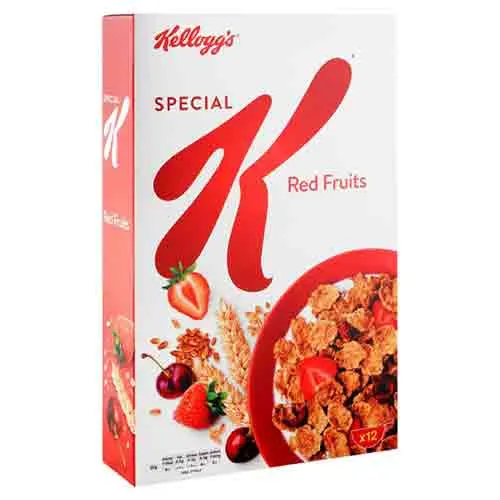 CORN FLAKES SPECIAL RED FRUITS KELLOGGS ( 375 gm )