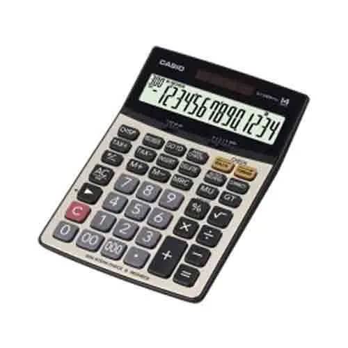 DESKTOP CALCULATOR 14 DIGITS DJ - 240D PLUS CASIO ( 1 PC )
