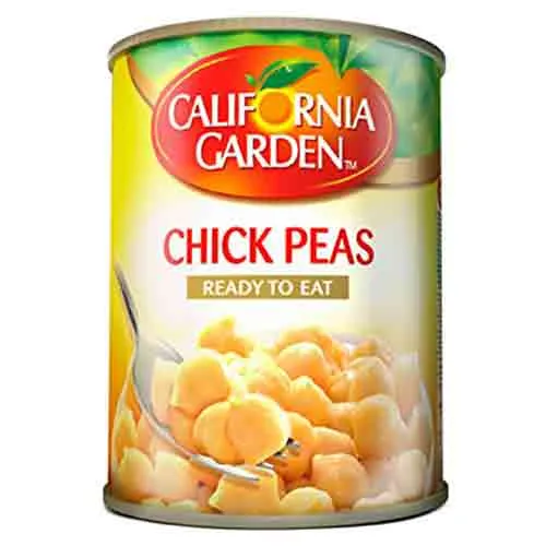 CHICKPEAS CANNED CALIFORNIA GARDEN ( 400 GM )