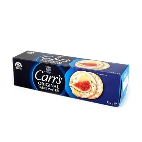 CRACKER ORIGINAL TABLE WATER CARRS ( 125 gm ) 