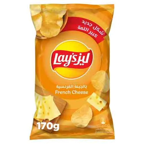 CHIPS FRENCH CHEESE LAYS ( 170 GM )