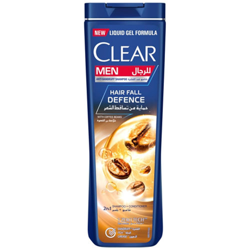 SHAMPOO HAIR FALL DEFENCE ANTI DANDRUFF MENS CLEAR (400 ml)