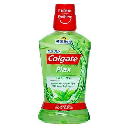 MOUTH WASH FRESH TEA PLAX COLGATE (250 ml)