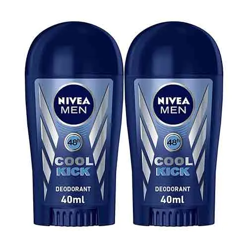 DEODORANT STICK FRESH ACTIVE MEN NIVEA ( 2 X 40 ml )