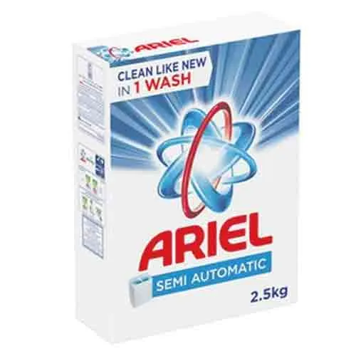 DETERGENT POWDER BLUE SEMI AUTOMATIC ARIEL ( 2.5 KG )